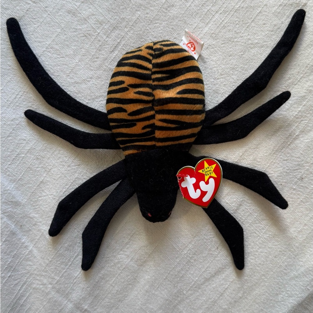 Ty Beanie Baby Spinner With Tag and Tush Errors